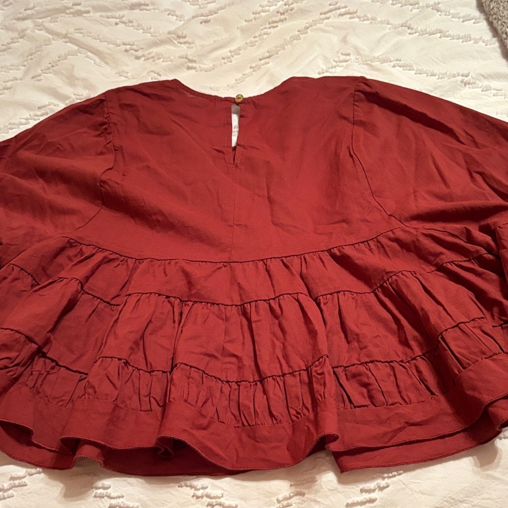 Altar'd State Rust Blouse - Picture 3 of 4